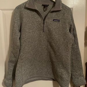 Grey Patagonia 1/2 zip